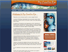 Tablet Screenshot of mycreativeeye.net